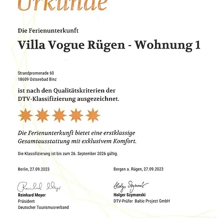 Strandkoenig Vogue 아파트 빈츠